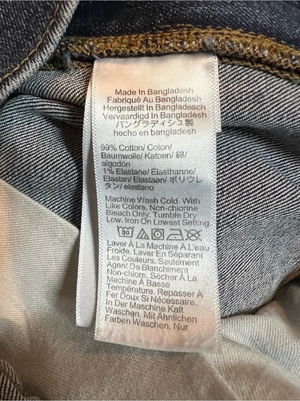 J Crew style 484 Men's Blue Straight-Leg /slimmer cut Jeans size 30w x 32L
